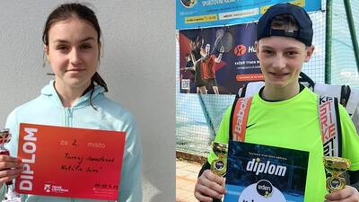 Natka a David stříbrní a bronzoví