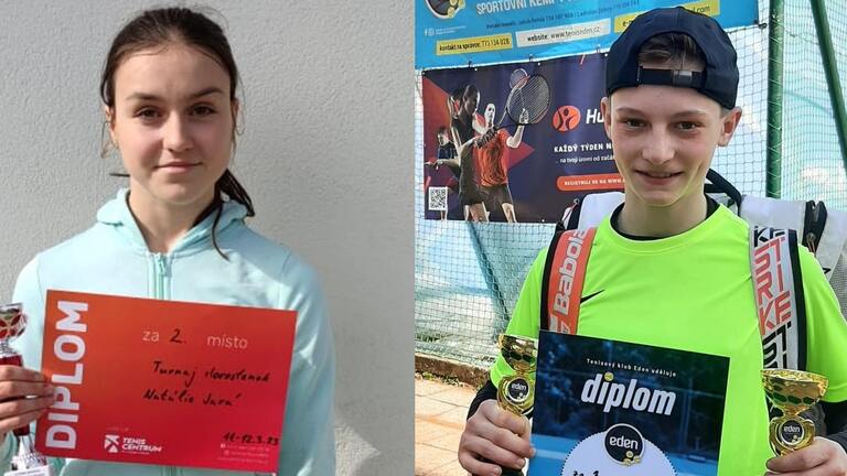 Natka a David stříbrní a bronzoví Natka a David stříbrní a bronzoví