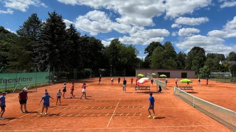 V areálu probíhají letní soustředění