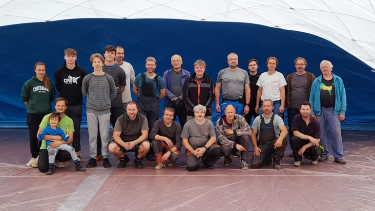 Přetlaková hala je plně v provozu, navíc s novým rezervačním systémem