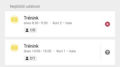 Mobilní rozhraní systému