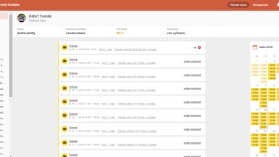 Tenisová škola bude nově komunikovat přes systém EOS