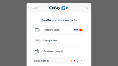 Za běžný pronájem haly již můžete platit online rovnou při rezervaci