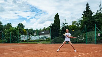 Starší žáci B: TJ Červený Kostelec B – LTC Nový Bydžov