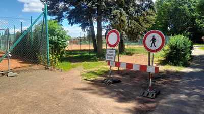 Vstup ve směru od zahradnictví