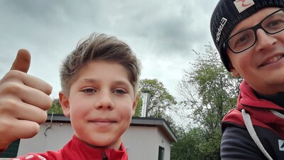 Začátek tréninků venku