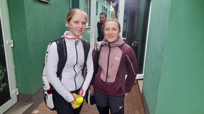 Dvě kostelecké hráčky proti sobě v Rychnovku