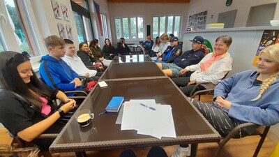 Trenéři a pomocnice na soustředěníí