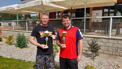 ČeKos Open: Bronzoví ze singlu – Vláďa Jahelka a Radek Machek