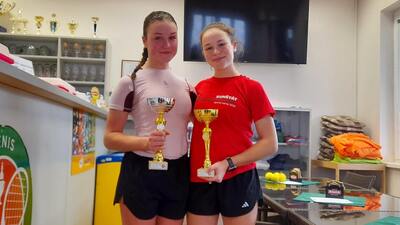 Náťa Jará druhá v singlu i deblu na domácím dorosteneckém Cčku