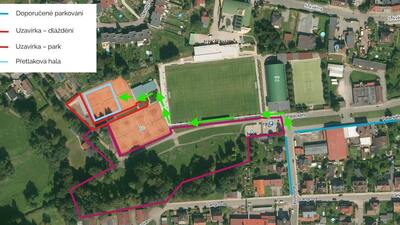 Hlavní vchod a parkoviště jsou do 28. 3. uzavřeny!